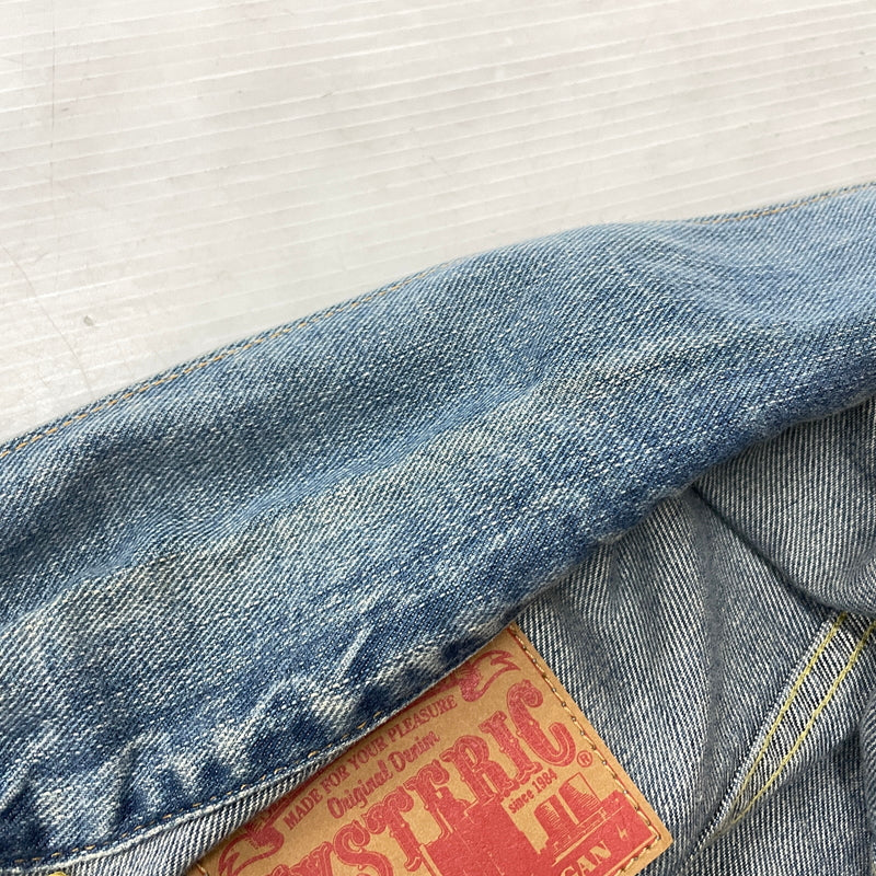 【中古品】【メンズ】 HYSTERIC GLAMMOUR ヒステリック グラマー DENIM ZIP JACKET 0224AB01 デニム ジップ ジャケット アウター ジャケット アウター 140-260919-sa-13-teih サイズ：M カラー：インディゴ 万代Net店