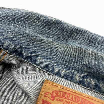 【中古品】【メンズ】 HYSTERIC GLAMMOUR ヒステリック グラマー DENIM ZIP JACKET 0224AB01 デニム ジップ ジャケット アウター ジャケット アウター 140-260919-sa-13-teih サイズ：M カラー：インディゴ 万代Net店