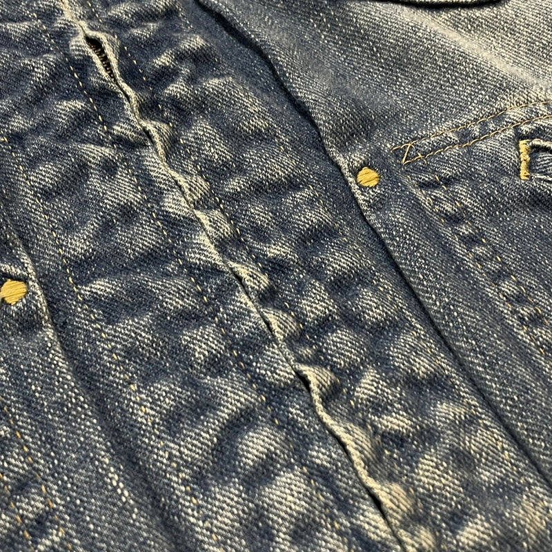 【中古品】【メンズ】 HYSTERIC GLAMMOUR ヒステリック グラマー DENIM ZIP JACKET 0224AB01 デニム ジップ ジャケット アウター ジャケット アウター 140-260919-sa-13-teih サイズ：M カラー：インディゴ 万代Net店