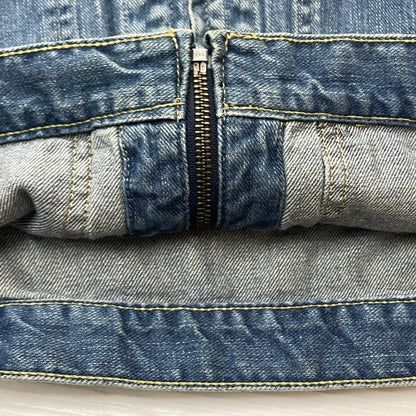 【中古品】【メンズ】 HYSTERIC GLAMMOUR ヒステリック グラマー DENIM ZIP JACKET 0224AB01 デニム ジップ ジャケット アウター ジャケット アウター 140-260919-sa-13-teih サイズ：M カラー：インディゴ 万代Net店