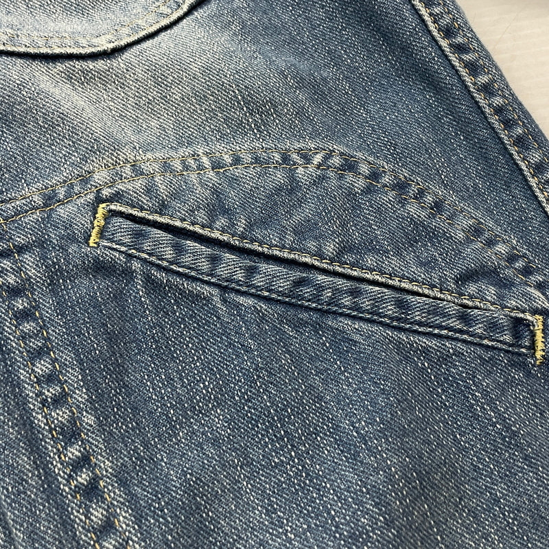 【中古品】【メンズ】 HYSTERIC GLAMMOUR ヒステリック グラマー DENIM ZIP JACKET 0224AB01 デニム ジップ ジャケット アウター ジャケット アウター 140-260919-sa-13-teih サイズ：M カラー：インディゴ 万代Net店