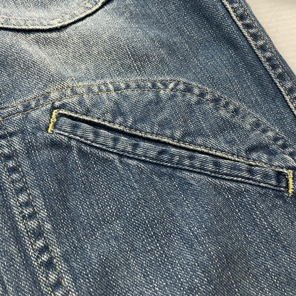 【中古品】【メンズ】 HYSTERIC GLAMMOUR ヒステリック グラマー DENIM ZIP JACKET 0224AB01 デニム ジップ ジャケット アウター ジャケット アウター 140-260919-sa-13-teih サイズ：M カラー：インディゴ 万代Net店