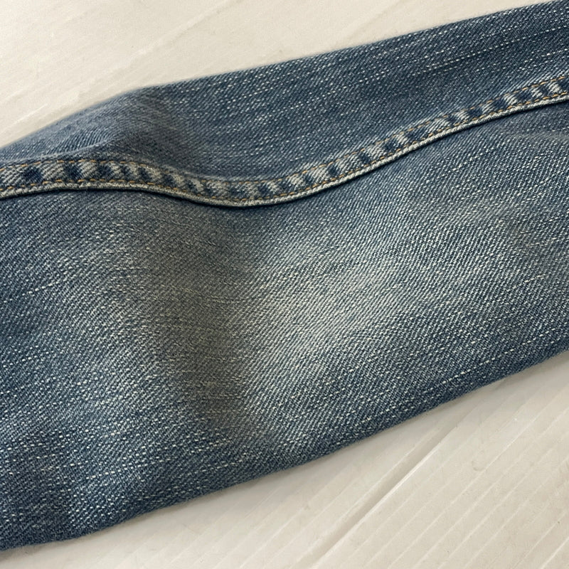 【中古品】【メンズ】 HYSTERIC GLAMMOUR ヒステリック グラマー DENIM ZIP JACKET 0224AB01 デニム ジップ ジャケット アウター ジャケット アウター 140-260919-sa-13-teih サイズ：M カラー：インディゴ 万代Net店