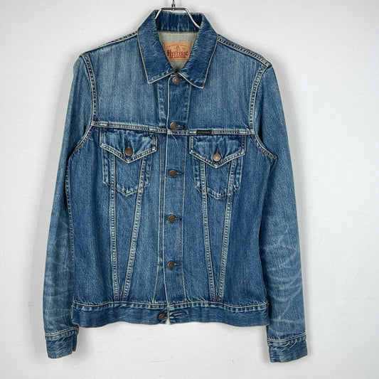【中古品】【メンズ】 HYSTERIC GLAMOUR ヒステリックグラマー 3RD DENIM JACKET 0263AB13 サード デニム ジャケット アウター 140-260919-sa-15-teih サイズ：M カラー：インディゴ 万代Net店
