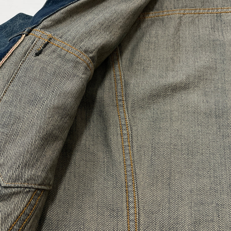 【中古品】【メンズ】 HYSTERIC GLAMOUR ヒステリックグラマー 3RD DENIM JACKET 0263AB13 サード デニム ジャケット アウター 140-260919-sa-15-teih サイズ：M カラー：インディゴ 万代Net店