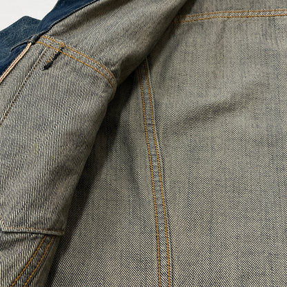 【中古品】【メンズ】 HYSTERIC GLAMOUR ヒステリックグラマー 3RD DENIM JACKET 0263AB13 サード デニム ジャケット アウター 140-260919-sa-15-teih サイズ：M カラー：インディゴ 万代Net店