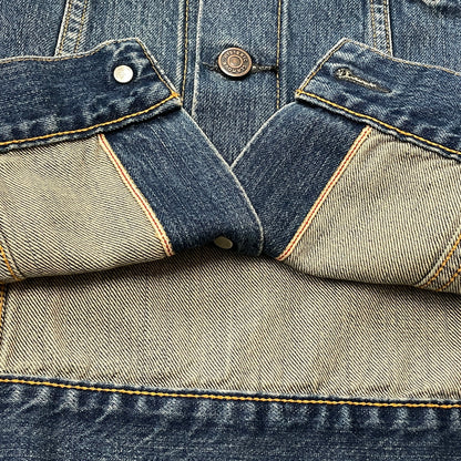 【中古品】【メンズ】 HYSTERIC GLAMOUR ヒステリックグラマー 3RD DENIM JACKET 0263AB13 サード デニム ジャケット アウター 140-260919-sa-15-teih サイズ：M カラー：インディゴ 万代Net店