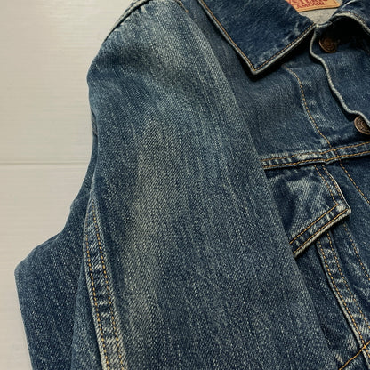 【中古品】【メンズ】 HYSTERIC GLAMOUR ヒステリックグラマー 3RD DENIM JACKET 0263AB13 サード デニム ジャケット アウター 140-260919-sa-15-teih サイズ：M カラー：インディゴ 万代Net店