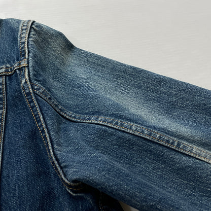 【中古品】【メンズ】 HYSTERIC GLAMOUR ヒステリックグラマー 3RD DENIM JACKET 0263AB13 サード デニム ジャケット アウター 140-260919-sa-15-teih サイズ：M カラー：インディゴ 万代Net店