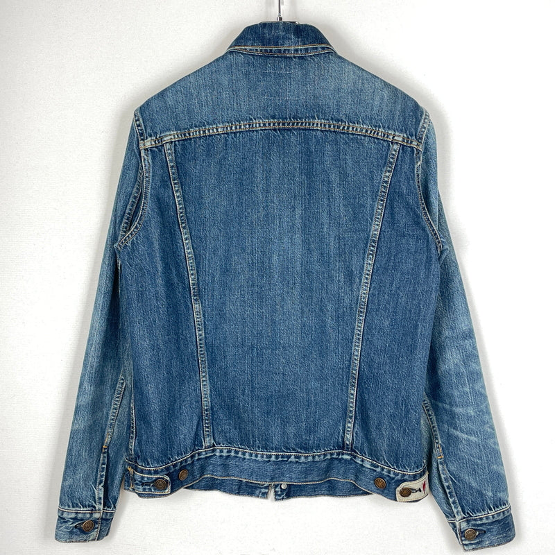 【中古品】【メンズ】 HYSTERIC GLAMOUR ヒステリックグラマー 3RD DENIM JACKET 0263AB13 サード デニム ジャケット アウター 140-260919-sa-15-teih サイズ：M カラー：インディゴ 万代Net店