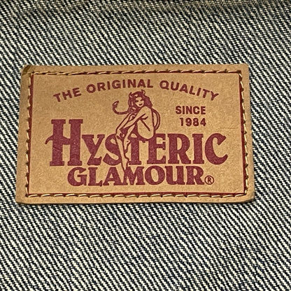 【中古品】【メンズ】 HYSTERIC GLAMOUR ヒステリックグラマー 3RD DENIM JACKET 0263AB13 サード デニム ジャケット アウター 140-260919-sa-15-teih サイズ：M カラー：インディゴ 万代Net店