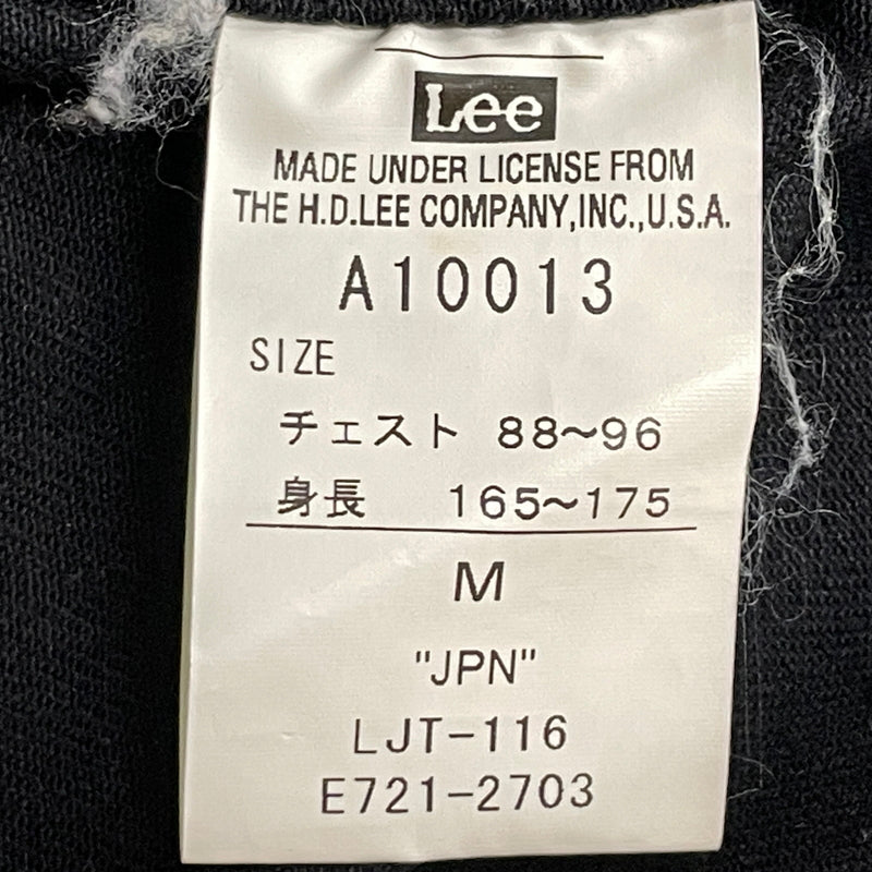 【中古品】【メンズ】 LEE リー TRACKER JACKET トラッカー ジャケット アウター 145-260919-sa-18-teih サイズ：M カラー：ブラック 万代Net店