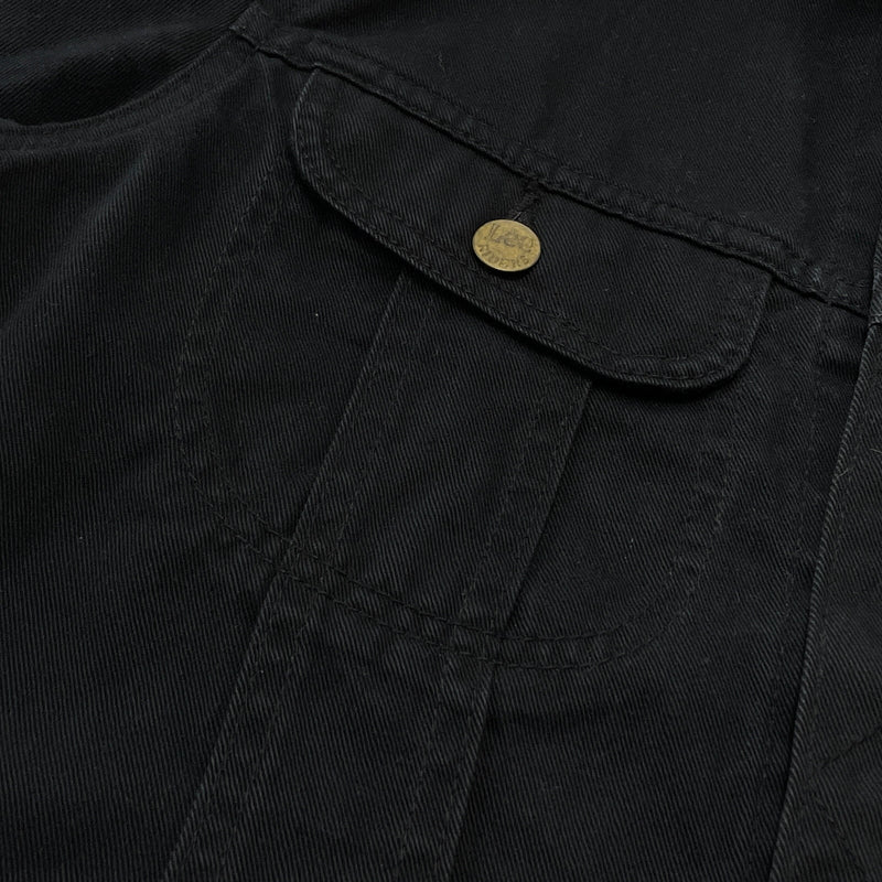 【中古品】【メンズ】 LEE リー TRACKER JACKET トラッカー ジャケット アウター 145-260919-sa-18-teih サイズ：M カラー：ブラック 万代Net店