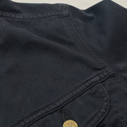 【中古品】【メンズ】 LEE リー TRACKER JACKET トラッカー ジャケット アウター 145-260919-sa-18-teih サイズ：M カラー：ブラック 万代Net店