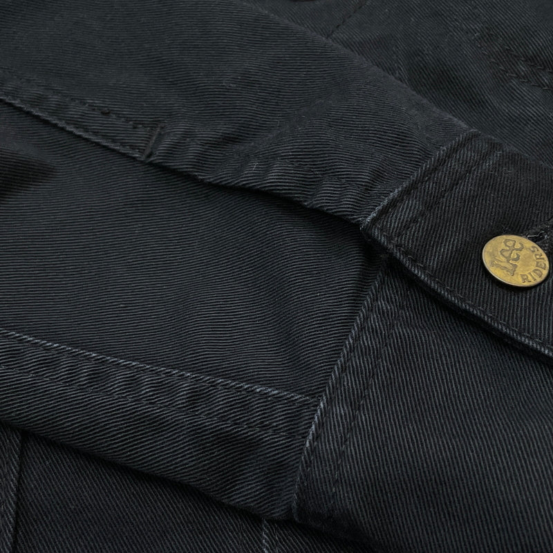 【中古品】【メンズ】 LEE リー TRACKER JACKET トラッカー ジャケット アウター 145-260919-sa-18-teih サイズ：M カラー：ブラック 万代Net店