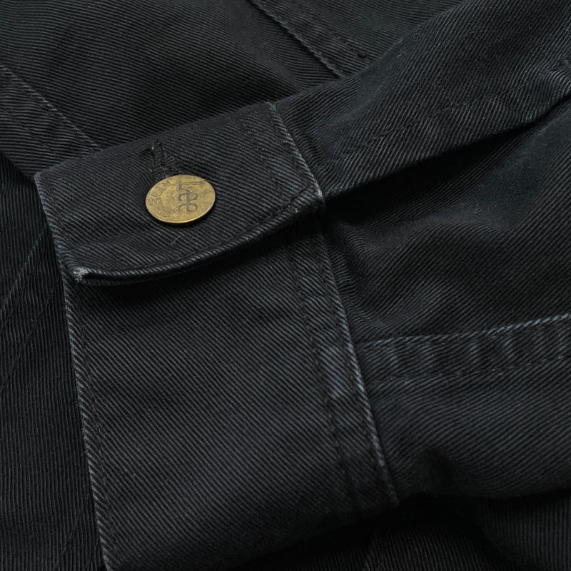 【中古品】【メンズ】 LEE リー TRACKER JACKET トラッカー ジャケット アウター 145-260919-sa-18-teih サイズ：M カラー：ブラック 万代Net店