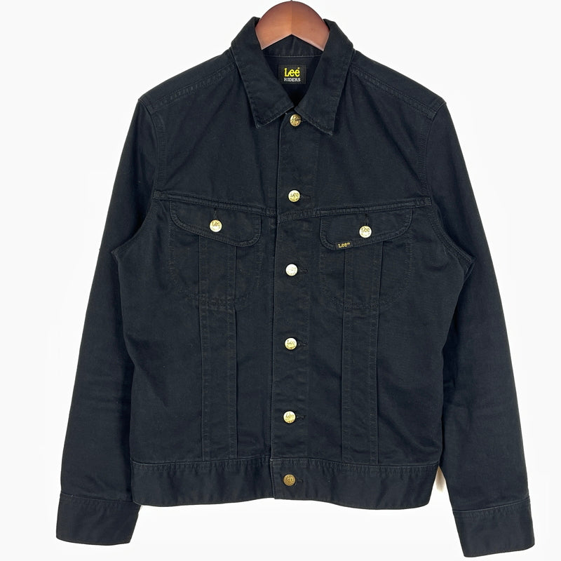 【中古品】【メンズ】 LEE リー TRACKER JACKET トラッカー ジャケット アウター 145-260919-sa-18-teih サイズ：M カラー：ブラック 万代Net店