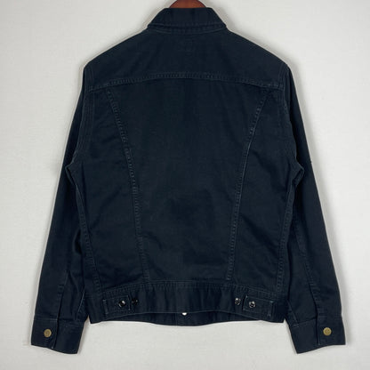 【中古品】【メンズ】 LEE リー TRACKER JACKET トラッカー ジャケット アウター 145-260919-sa-18-teih サイズ：M カラー：ブラック 万代Net店