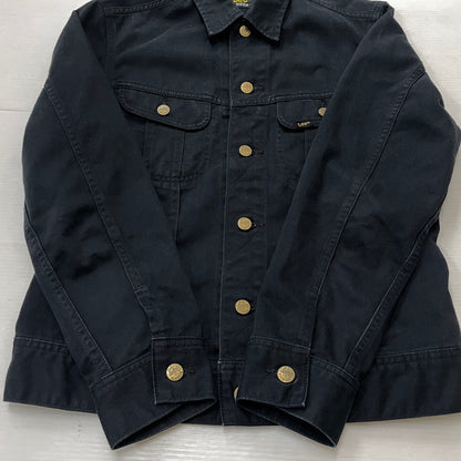 【中古品】【メンズ】 LEE リー TRACKER JACKET トラッカー ジャケット アウター 145-260919-sa-18-teih サイズ：M カラー：ブラック 万代Net店