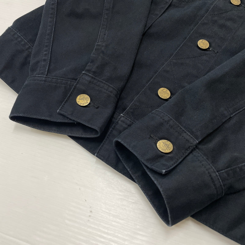 【中古品】【メンズ】 LEE リー TRACKER JACKET トラッカー ジャケット アウター 145-260919-sa-18-teih サイズ：M カラー：ブラック 万代Net店