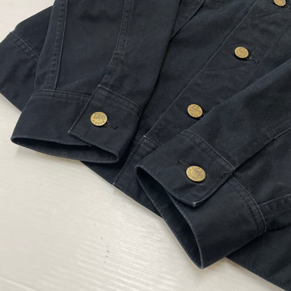 【中古品】【メンズ】 LEE リー TRACKER JACKET トラッカー ジャケット アウター 145-260919-sa-18-teih サイズ：M カラー：ブラック 万代Net店