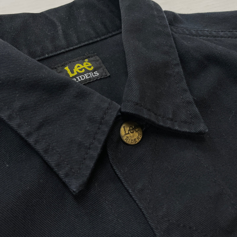 【中古品】【メンズ】 LEE リー TRACKER JACKET トラッカー ジャケット アウター 145-260919-sa-18-teih サイズ：M カラー：ブラック 万代Net店
