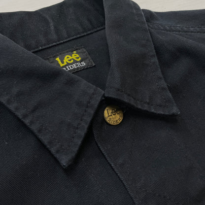 【中古品】【メンズ】 LEE リー TRACKER JACKET トラッカー ジャケット アウター 145-260919-sa-18-teih サイズ：M カラー：ブラック 万代Net店