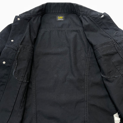 【中古品】【メンズ】 LEE リー TRACKER JACKET トラッカー ジャケット アウター 145-260919-sa-18-teih サイズ：M カラー：ブラック 万代Net店