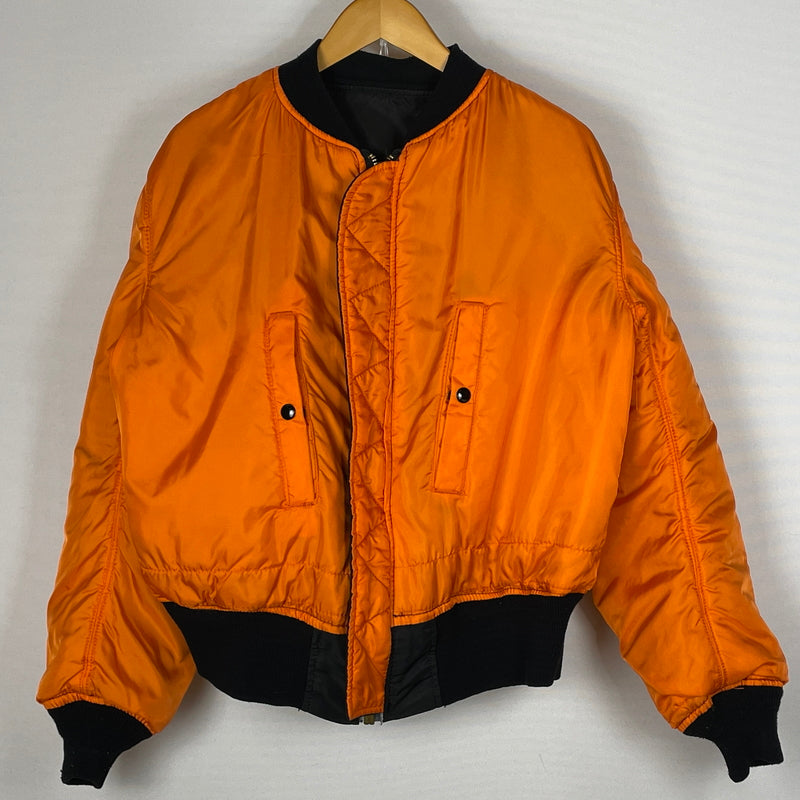 【中古品】【メンズ】 ALPHA アルファ MA-1 J-82790J エムエーワン ジャケット アウター リバーシブル 145-260919-sa-07-teih サイズ：M カラー：ブラック 万代Net店