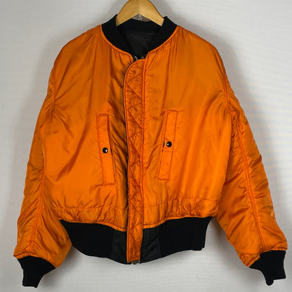 【中古品】【メンズ】 ALPHA アルファ MA-1 J-82790J エムエーワン ジャケット アウター リバーシブル 145-260919-sa-07-teih サイズ：M カラー：ブラック 万代Net店