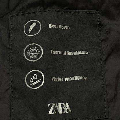 【中古品】【メンズ】 ZARA ザラ PUFF JACKET パフ ジャケット アウター 147-260919-sa-08-teih サイズ：S カラー：ブラック 万代Net店