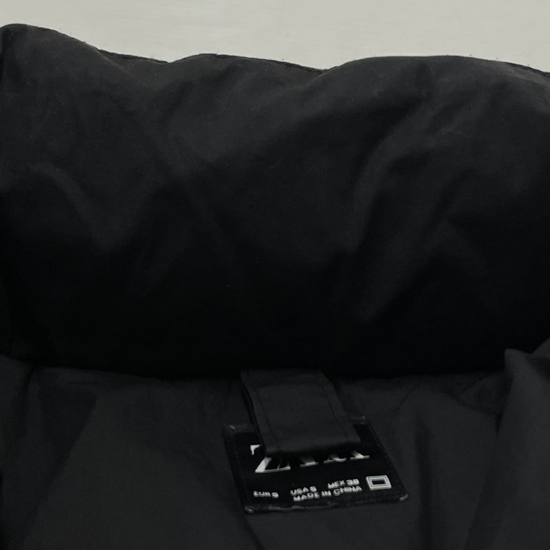 【中古品】【メンズ】 ZARA ザラ PUFF JACKET パフ ジャケット アウター 147-260919-sa-08-teih サイズ：S カラー：ブラック 万代Net店