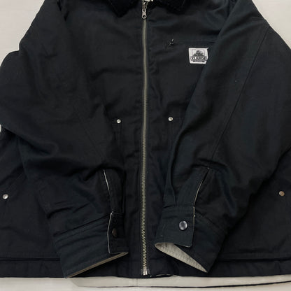 【中古品】【メンズ】 X-LARGE アヴィレックス REVERSIBLE WORK JACKET 101233021017 リバーシブル ワーク ジャケット アウター 142-260919-sa-09-teih サイズ：M カラー：ブラック 万代Net店
