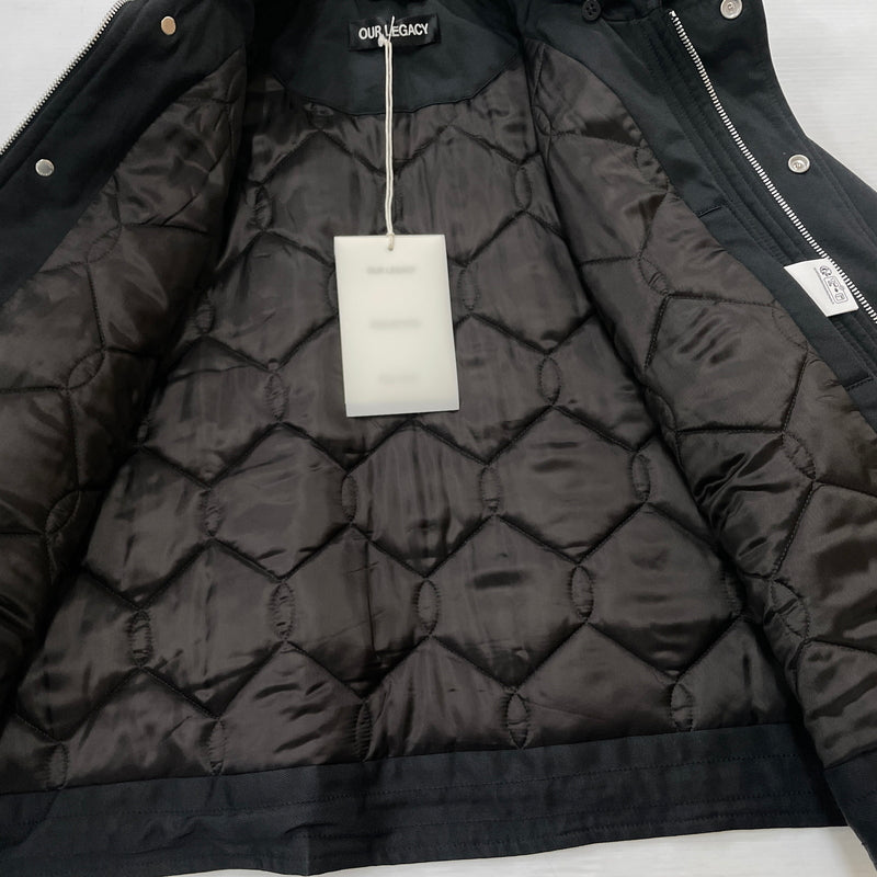 【中古品】【メンズ】 OUR LEGACY アワーレガシー 25AW ACE JACKET 2025年秋冬 エース ジャケット アウター 141-260919-sa-16-teih サイズ：44 カラー：ブラック 万代Net店