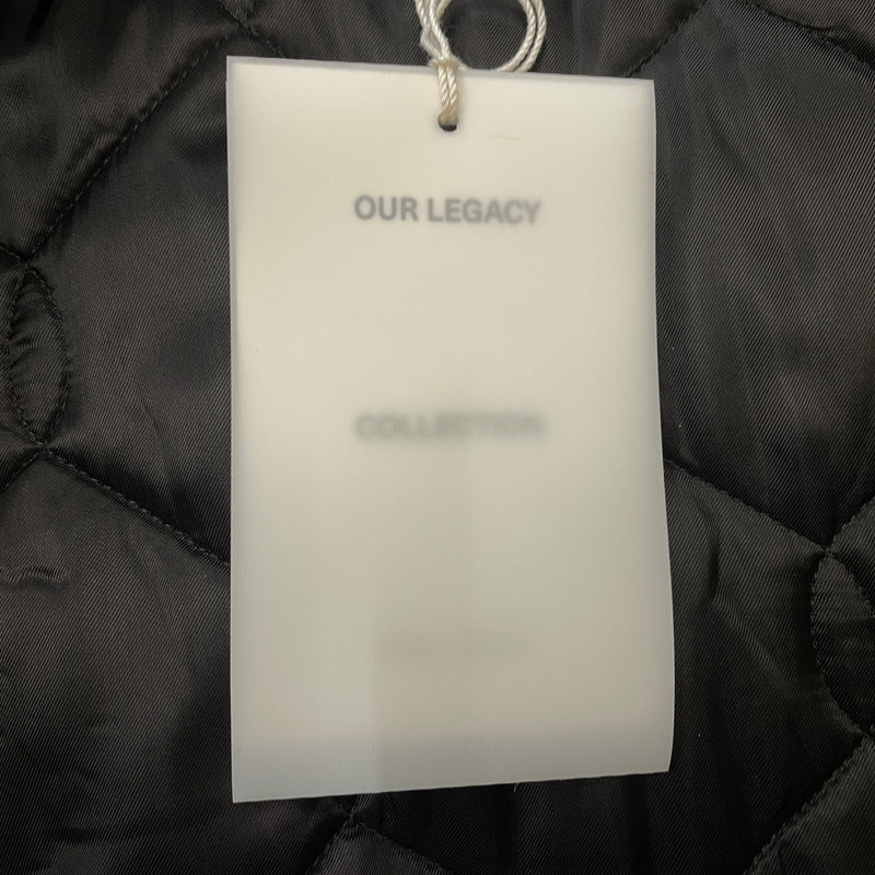 【中古品】【メンズ】 OUR LEGACY アワーレガシー 25AW ACE JACKET 2025年秋冬 エース ジャケット アウター 141-260919-sa-16-teih サイズ：44 カラー：ブラック 万代Net店