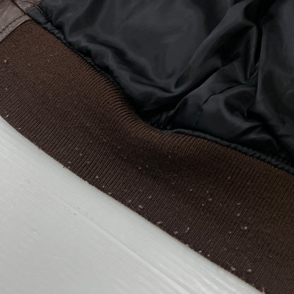【中古品】【メンズ】 AVIREX アヴィレックス 6281005 GOAT LEATHER G-1 JACKET ゴード レザー ジーワン ジャケット アウター 145-260919-sa-06-teih サイズ：S カラー：ブラウン 万代Net店