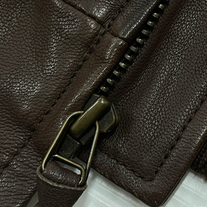 【中古品】【メンズ】 AVIREX アヴィレックス 6281005 GOAT LEATHER G-1 JACKET ゴード レザー ジーワン ジャケット アウター 145-260919-sa-06-teih サイズ：S カラー：ブラウン 万代Net店