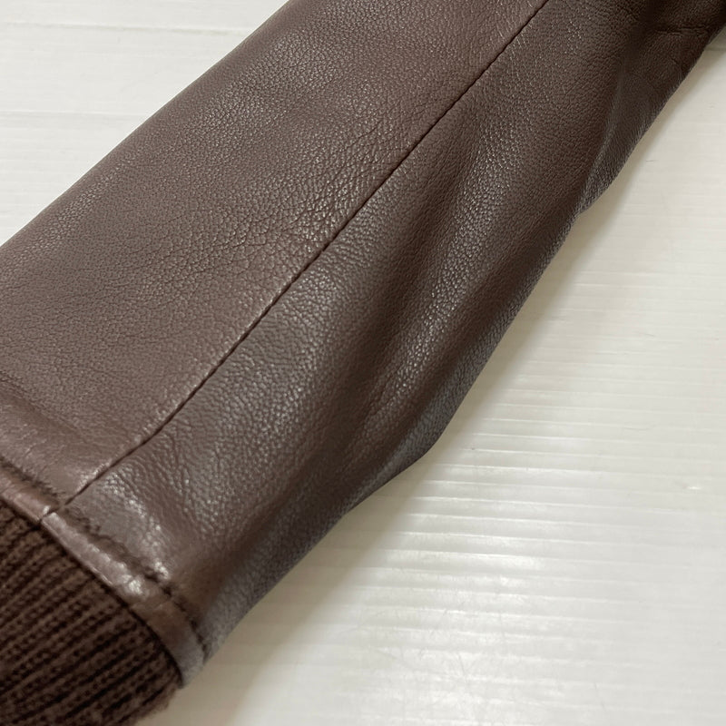 【中古品】【メンズ】 AVIREX アヴィレックス 6281005 GOAT LEATHER G-1 JACKET ゴード レザー ジーワン ジャケット アウター 145-260919-sa-06-teih サイズ：S カラー：ブラウン 万代Net店