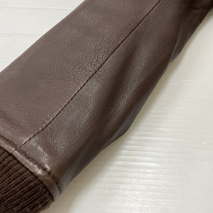 【中古品】【メンズ】 AVIREX アヴィレックス 6281005 GOAT LEATHER G-1 JACKET ゴード レザー ジーワン ジャケット アウター 145-260919-sa-06-teih サイズ：S カラー：ブラウン 万代Net店