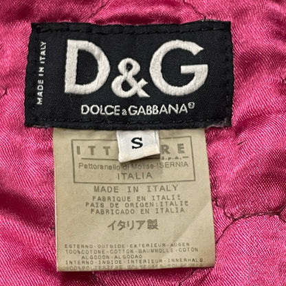 【現状渡し品】【メンズ】 DOLCE&GABBANA ドルチェアンドガッバーナ 00's MULTI PATCH TRACKER JACKET 2000年代 マルチパッチ トラッカー ジャケット アウター 141-260919-sa-05-teih サイズ：S カラー：ブラウン 万代Net店