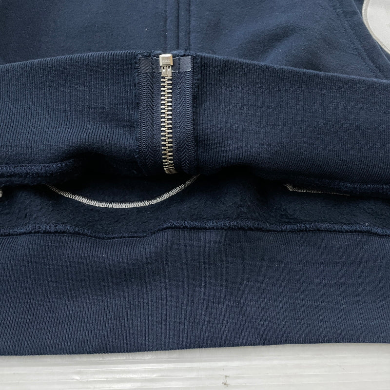 【中古品】【メンズ】 SUPREME シュプリーム 25SS BIG LOGO ZIP UP HOODIE 2025年春夏 ビッグロゴ ジップ アップ フーディー 長袖 トップス フルジップパーカー 149-260919-sa-20-teih サイズ：XL カラー：ネイビー 万代Net店