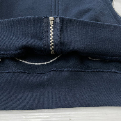 【中古品】【メンズ】 SUPREME シュプリーム 25SS BIG LOGO ZIP UP HOODIE 2025年春夏 ビッグロゴ ジップ アップ フーディー 長袖 トップス フルジップパーカー 149-260919-sa-20-teih サイズ：XL カラー：ネイビー 万代Net店