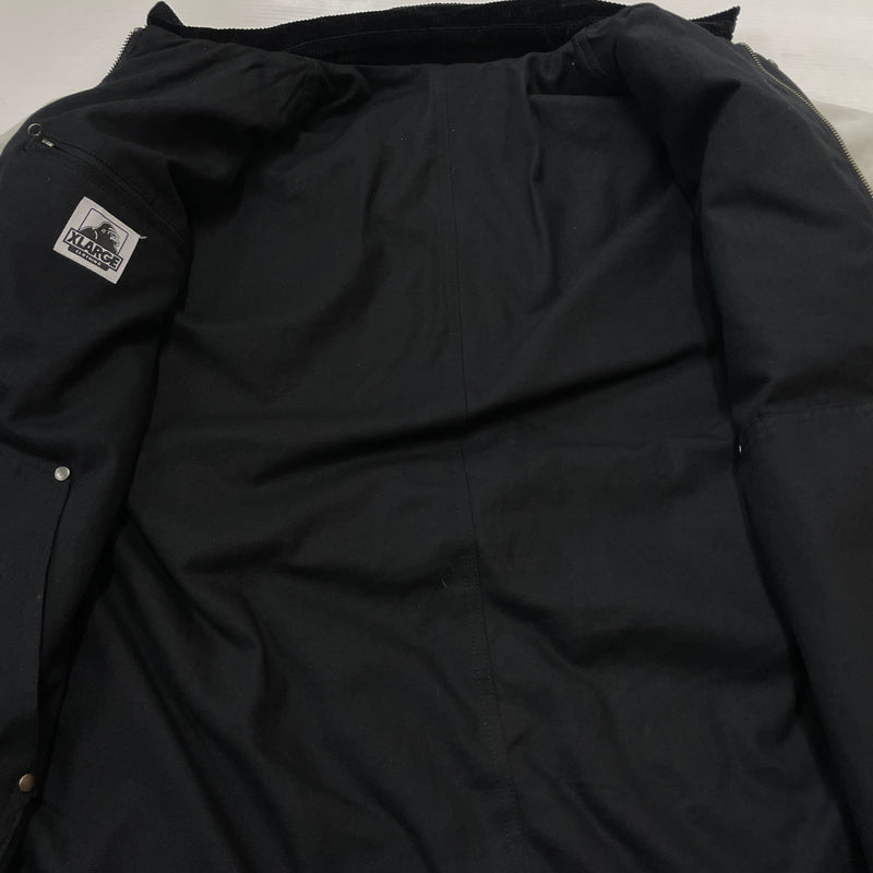 【中古品】【メンズ】 X-LARGE アヴィレックス REVERSIBLE WORK JACKET 101233021017 リバーシブル ワーク ジャケット アウター 142-260919-sa-09-teih サイズ：M カラー：ブラック 万代Net店