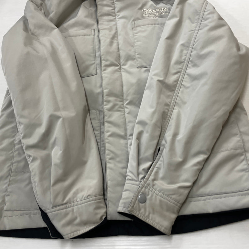 【中古品】【メンズ】 X-LARGE アヴィレックス REVERSIBLE WORK JACKET 101233021017 リバーシブル ワーク ジャケット アウター 142-260919-sa-09-teih サイズ：M カラー：ブラック 万代Net店