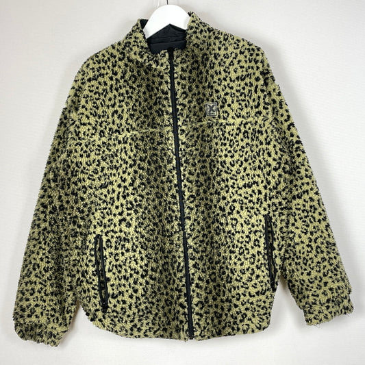 【現状渡し品】【レディース】 X-GIRL エックスガール REVERSIBLE BOA FLEECE JACKET 105214021016 リバーシブル ボア フリース ジャケット アウター 169-260919-sa-10-teih サイズ：S カラー：グリーン 万代Net店
