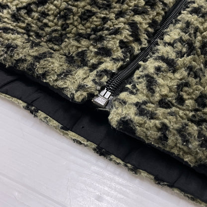 【現状渡し品】【レディース】 X-GIRL エックスガール REVERSIBLE BOA FLEECE JACKET 105214021016 リバーシブル ボア フリース ジャケット アウター 169-260919-sa-10-teih サイズ：S カラー：グリーン 万代Net店