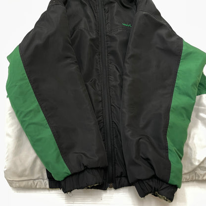 【現状渡し品】【レディース】 X-GIRL エックスガール REVERSIBLE BOA FLEECE JACKET 105214021016 リバーシブル ボア フリース ジャケット アウター 169-260919-sa-10-teih サイズ：S カラー：グリーン 万代Net店