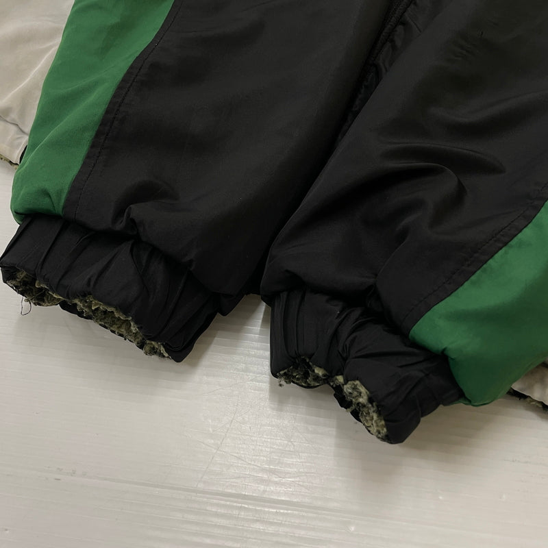 【現状渡し品】【レディース】 X-GIRL エックスガール REVERSIBLE BOA FLEECE JACKET 105214021016 リバーシブル ボア フリース ジャケット アウター 169-260919-sa-10-teih サイズ：S カラー：グリーン 万代Net店