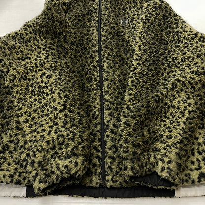 【現状渡し品】【レディース】 X-GIRL エックスガール REVERSIBLE BOA FLEECE JACKET 105214021016 リバーシブル ボア フリース ジャケット アウター 169-260919-sa-10-teih サイズ：S カラー：グリーン 万代Net店