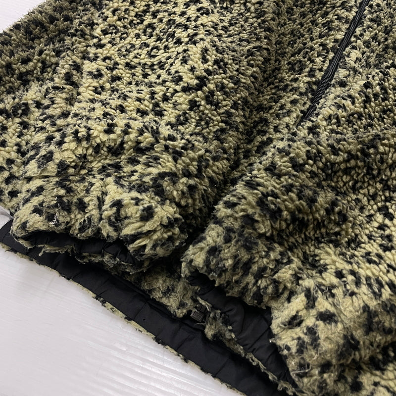 【現状渡し品】【レディース】 X-GIRL エックスガール REVERSIBLE BOA FLEECE JACKET 105214021016 リバーシブル ボア フリース ジャケット アウター 169-260919-sa-10-teih サイズ：S カラー：グリーン 万代Net店